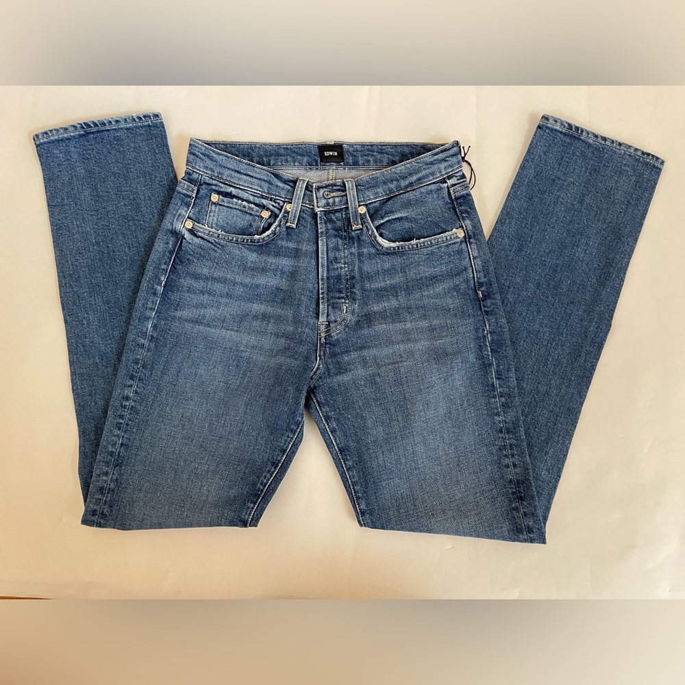 Anthropologie Edwin Hana Straight Mid-rise Jeans NWT